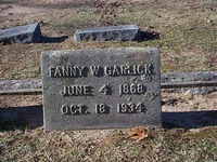 Fanny W. Garlick